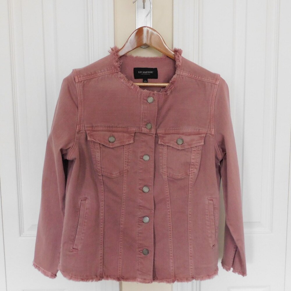 Liverpool LA Pink Demin Jacket